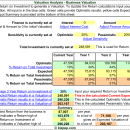 Business Valuation screenshot