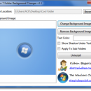 Windows 7 Folder Background Changer screenshot
