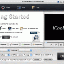 iCoolsoft MPEG Converter for Mac screenshot