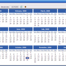 Portable AMP Calendar screenshot