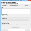 Outlook Express Convert to PDF screenshot
