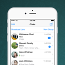 WhatsApp for iOS screenshot