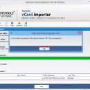 vCard Importer screenshot