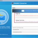 Maildir to PST Converter screenshot