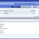 DataNumen Outlook Express Drive Recovery screenshot