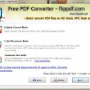 FlipPDF Free PDF Converter screenshot