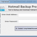 Softaken Hotmail Backup screenshot