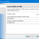 Convert MSG to HTML for Outlook screenshot