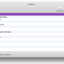 SyncBook for Mac OS X screenshot