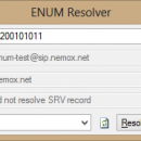 ENUM Resolver screenshot