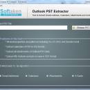 Softaken Outlook Attachment Extractor screenshot