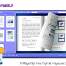 3DPageFlipFree Digital Magazine Software screenshot