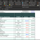 Checkbook for Excel screenshot