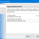 Export Outlook to PST screenshot