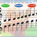 Sheet Music Treble Clef and Bass Clef HN screenshot