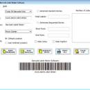 Create Barcode Label screenshot