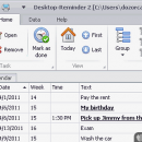 Desktop Reminder screenshot