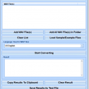 WAV Speech To Text Converter Software screenshot