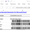 Barcode Generator for Excel screenshot