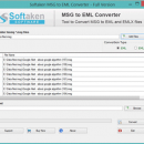 MSG to EML Converter screenshot