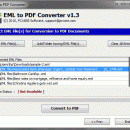 Convert Windows Live Mail to PDF screenshot