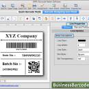 Mac Barcode Label Customizing Tool screenshot