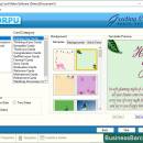 Greeting Card Designing Application screenshot