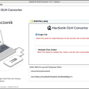 MacSonik OLM Converter screenshot