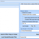 HTML Rename Multiple Files Based On Content Software screenshot