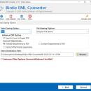 Transfer Mail from EML to PDF screenshot
