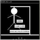 Hangman touch screenshot