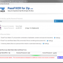 PassFixer ZIP Password Recovery screenshot