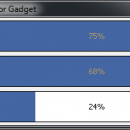 Disk Monitor Gadget screenshot