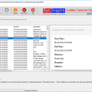 Live Mail Calendar Recovery screenshot