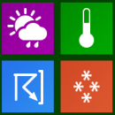 Icons-Land Metro Weather Icon Set screenshot