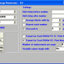 X3 Print Merge Numerator screenshot
