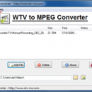 WTV to MPEG Converter screenshot