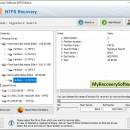 Windows NTFS File Recovery Software screenshot