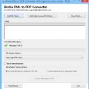 Convert EML extension to PDF screenshot