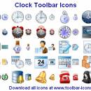 Clock Toolbar Icons screenshot