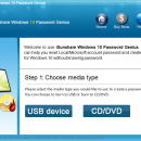 iSunshare Windows 10 Password Genius screenshot