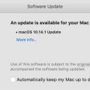 macOS Update for Mac OS X screenshot